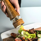 Birch Tall Oak Salt and Pepper Grinder