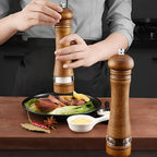 Birch Tall Oak Salt and Pepper Grinder