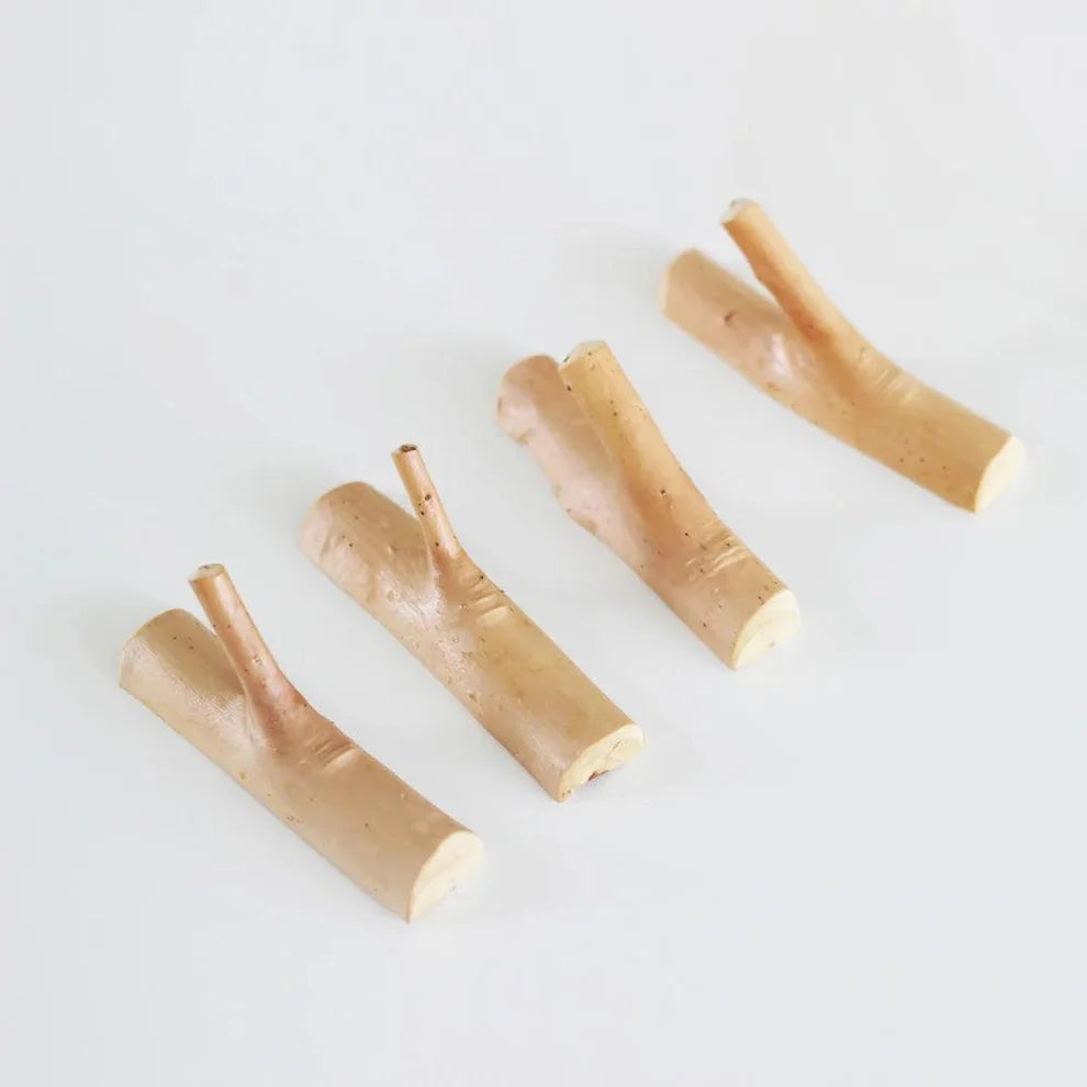 Dovey Forked Timber Branch Wall Hooks