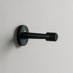 Fenwick Wall-Mounted Cylinder Door Stop — Black