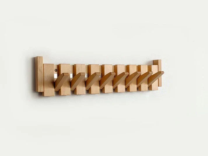 Fernwood Wood Wall Coat Rack