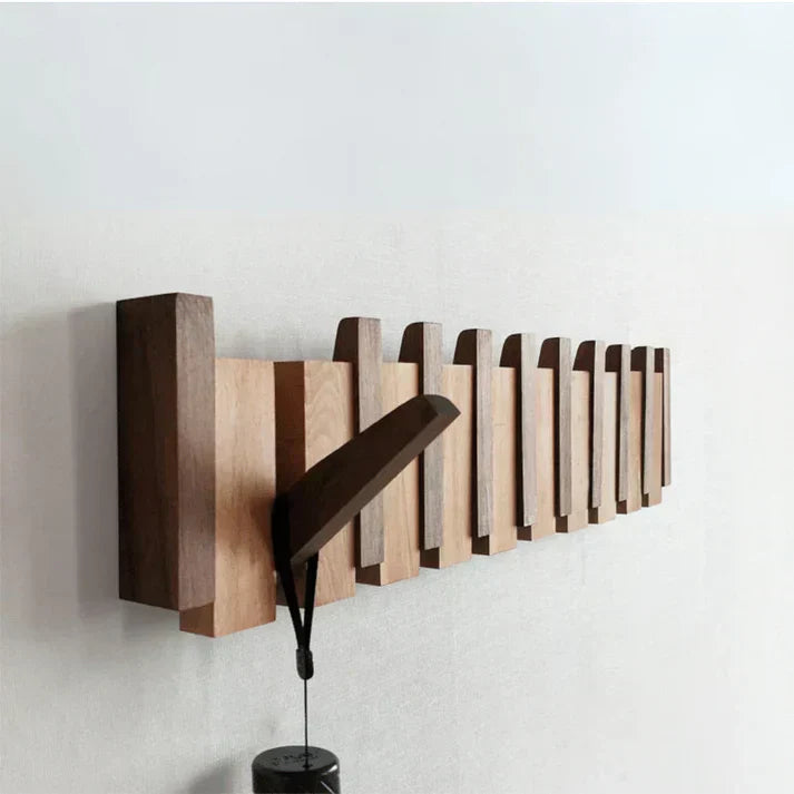 Fernwood Wood Wall Coat Rack