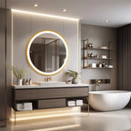 Iona Backlit Round LED Mirror