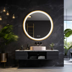 Iona Backlit Round LED Mirror