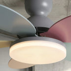 Lomond Flush Mount Ceiling Fan with Light