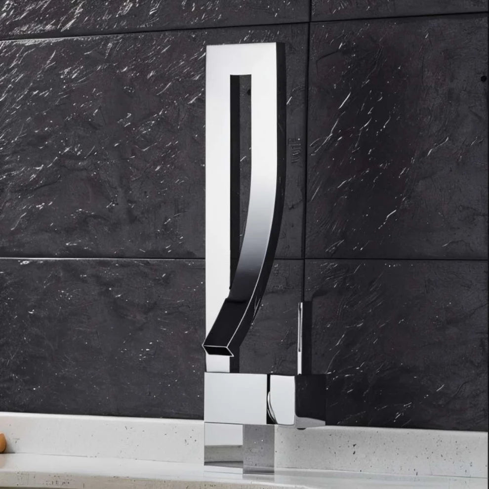 Orme Folded Ribbon Basin Mixer