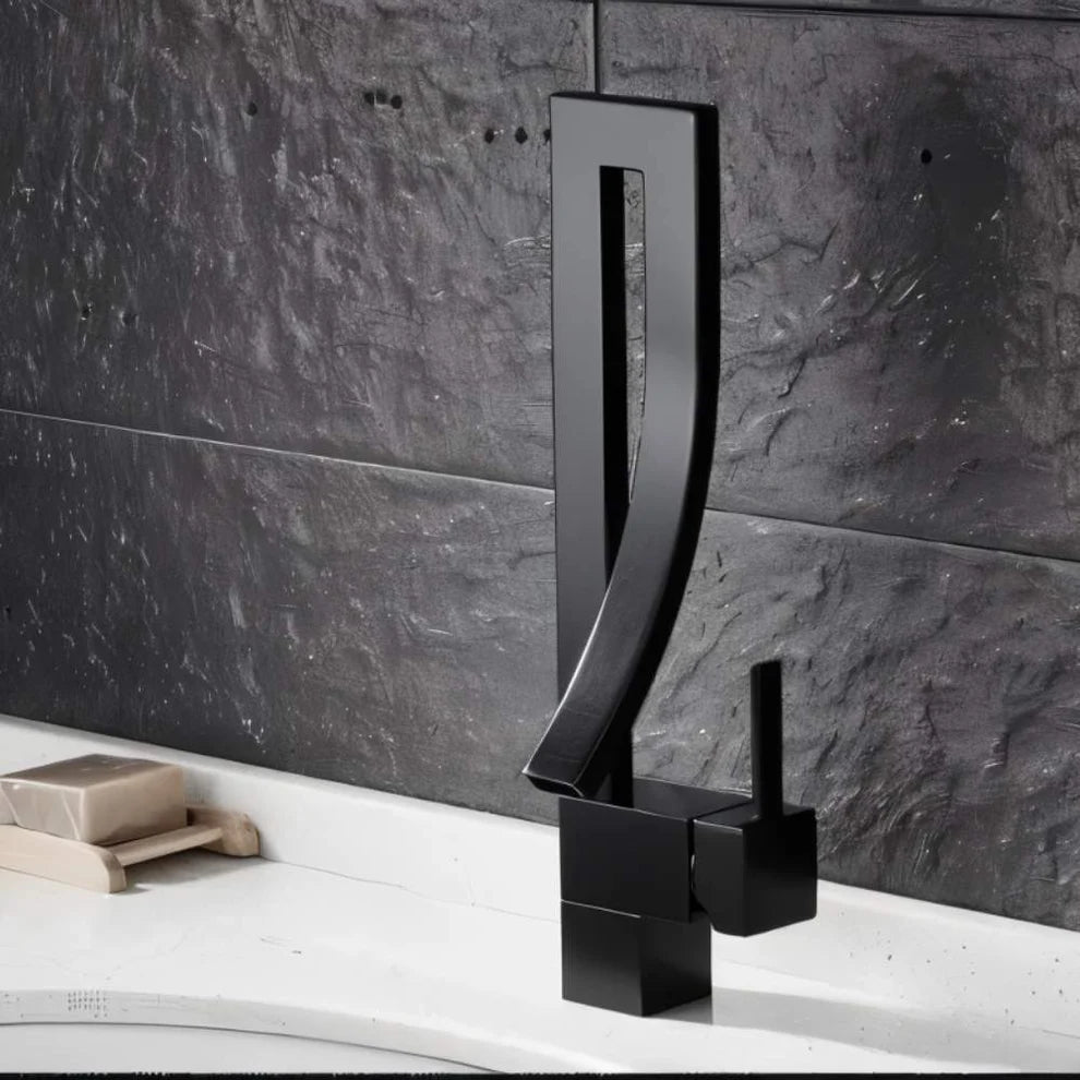 Orme Folded Ribbon Basin Mixer
