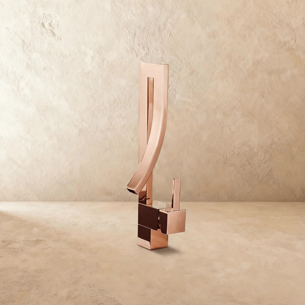 Orme Folded Ribbon Basin Mixer