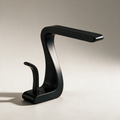 Sennen S-Curve Ribbon Basin Mixer — Black