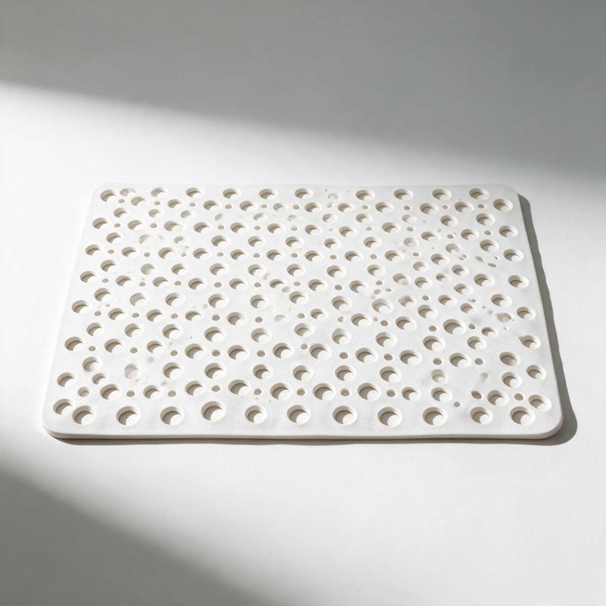 Tern Suction-Grip Shower Mat — White
