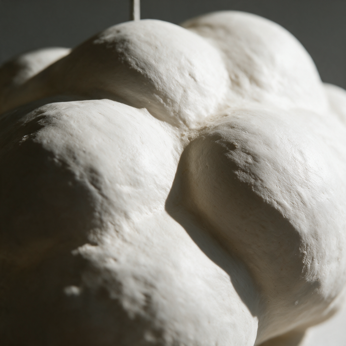 Close-up of the moulded cloud surface