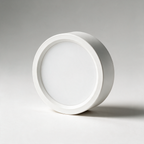 Surface-Mounted Round LED Downlight — No Cutting Required — White