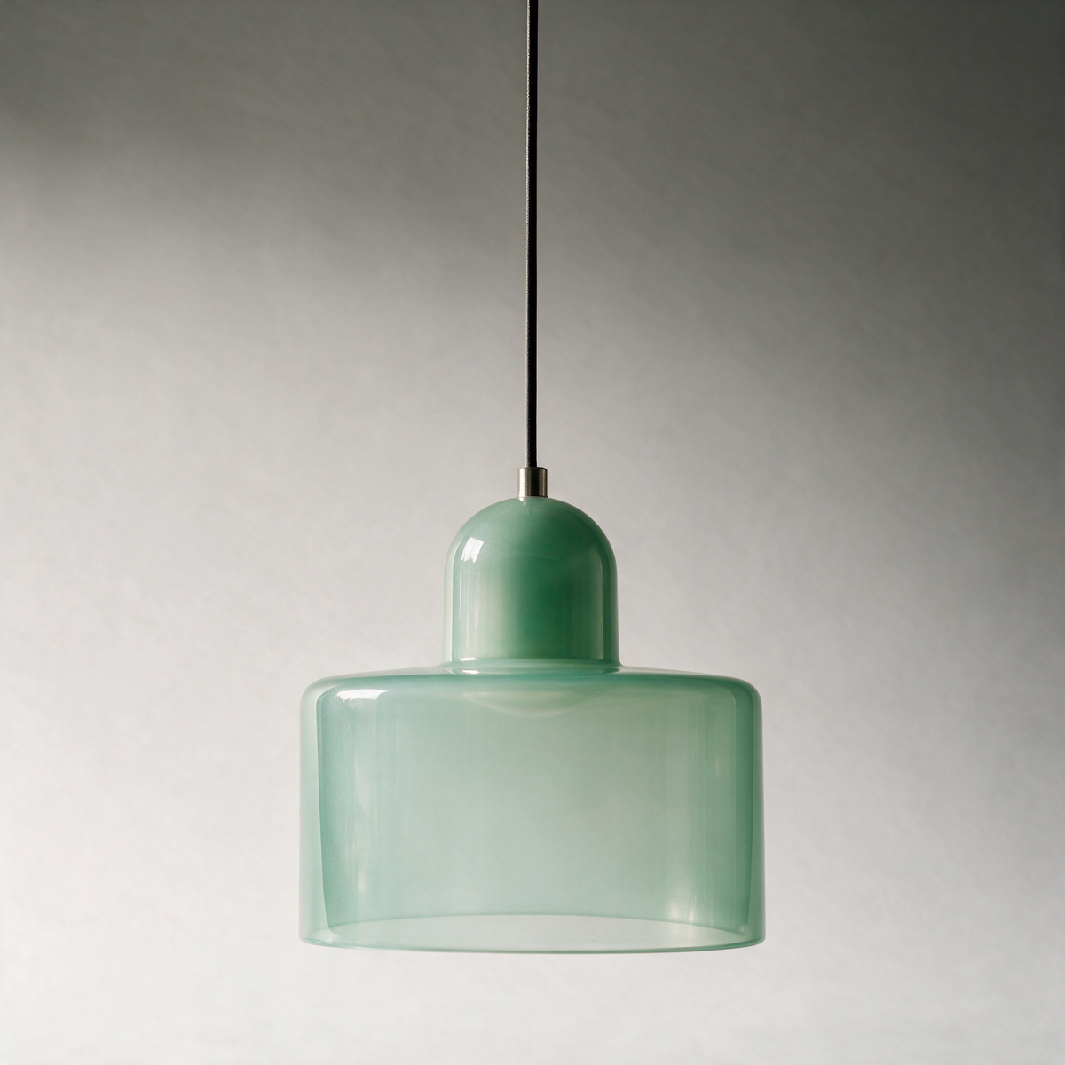 Fable Retro Glass Pendant — Mix and Match — Frosted Green