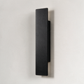 Calder Linear Outdoor Wall Light — Up and Down — Black