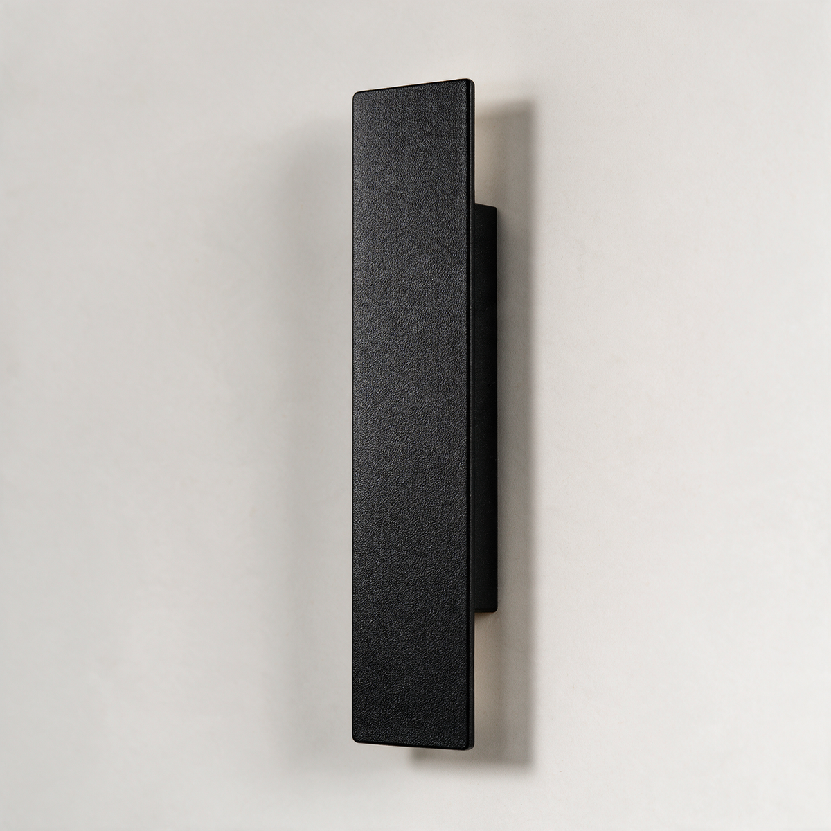 Calder Linear Outdoor Wall Light — Up and Down — Black