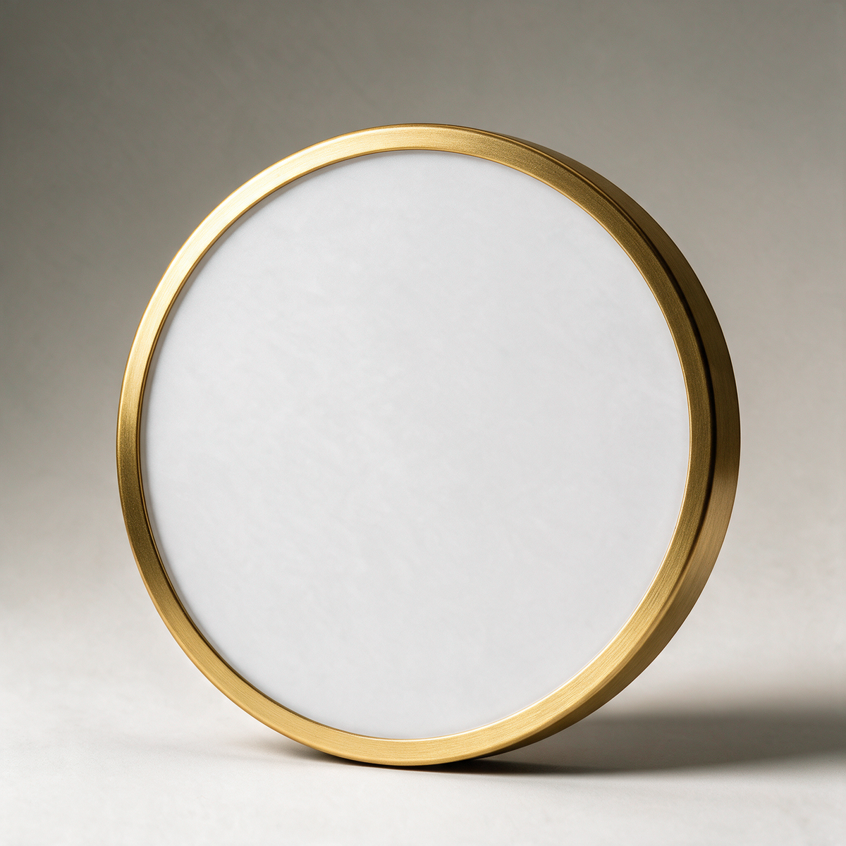 Slate Round LED Ceiling Disc — Eight Colours — Gold