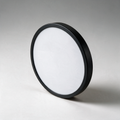 Reed Slim Round Flush Mount Ceiling Light — Black